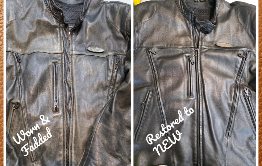 Leather Jacket Color Restoration